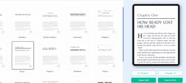 Custom ebook themes